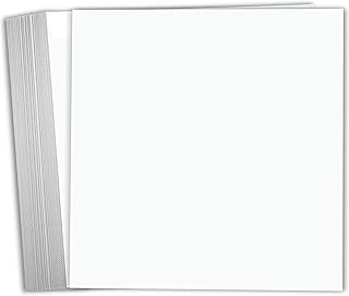 White 12x12 65lb Cardstock Scrapbook Paper Pack