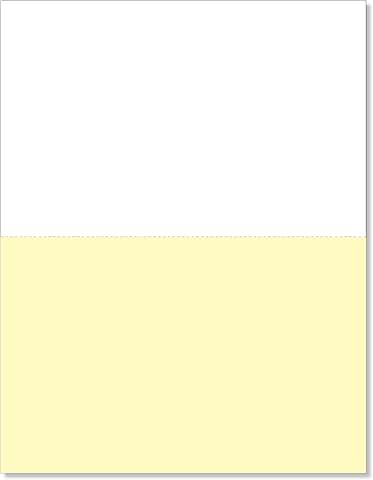 8.5 x 11 Perforated Paper Receipts, Pack of 500