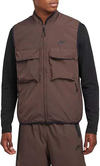 Men's Tech Woven Full-Zip Sports Vest