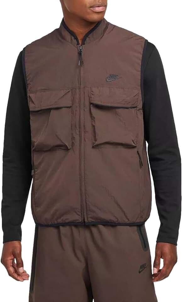 Men's Tech Woven Full-Zip Sports Vest