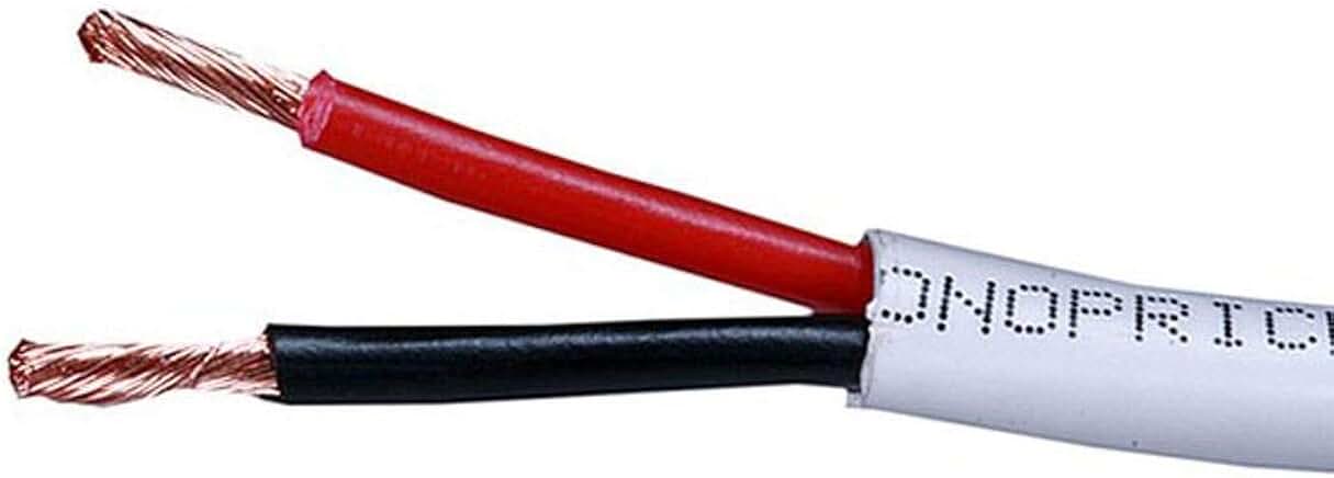 14 Gauge 2 Conductor In-Wall Speaker Wire, 50ft