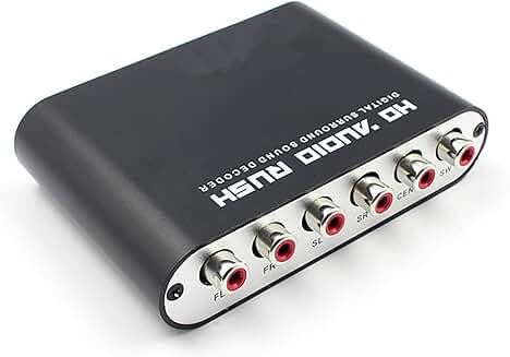 5.1CH DTS Digital Audio Converter for Home and Cinema