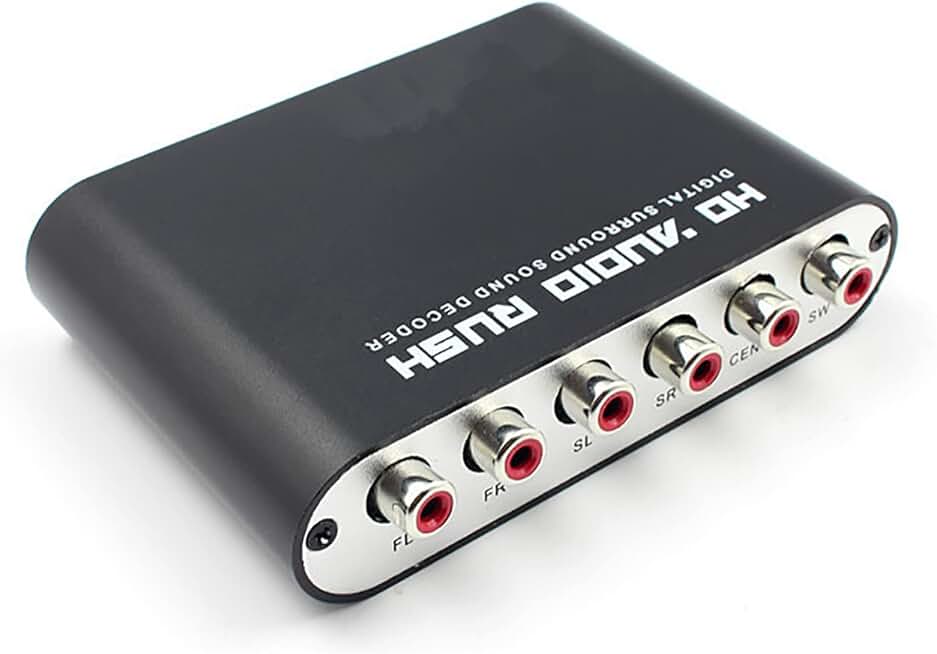 5.1CH DTS Digital Audio Converter for Home and Cinema