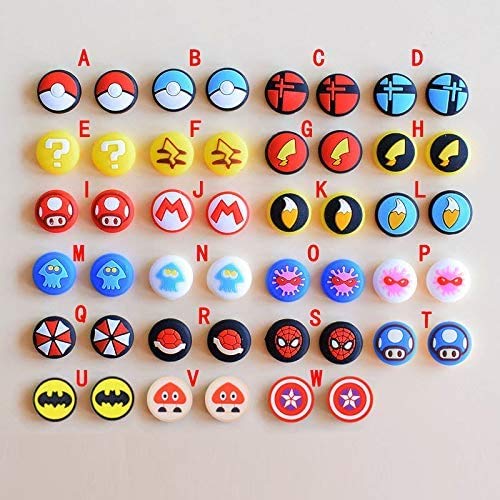 Silicone Thumbstick Cover Set for Switch and Lite