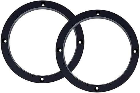 6.5 Inch Universal Speaker Mounting Rings Adds Depth