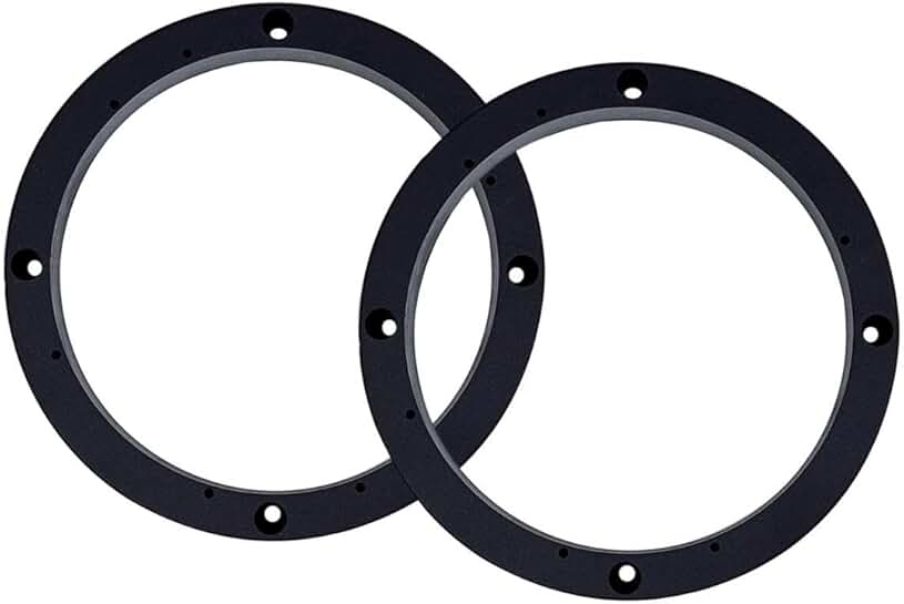6.5 Inch Universal Speaker Mounting Rings Adds Depth