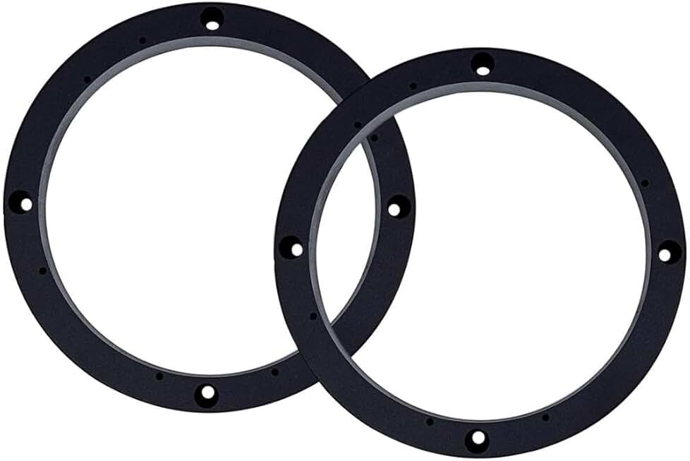6.5 Inch Universal Speaker Mounting Rings Adds Depth