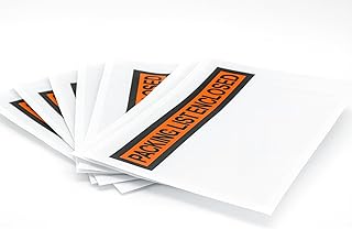 Enclosed Packing List Envelopes, 4.5" x 5.5"