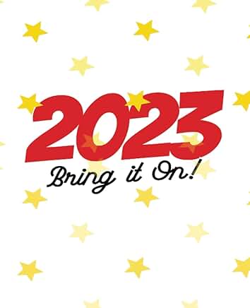 Bring It On 2023 New Year Motivational Journal