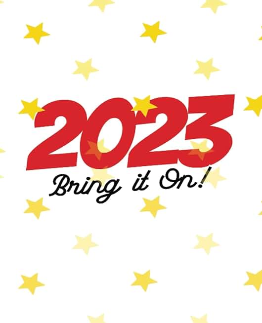 Bring It On 2023 New Year Motivational Journal