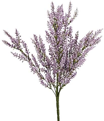 Lavender Artificial Heather Bush for Decorations