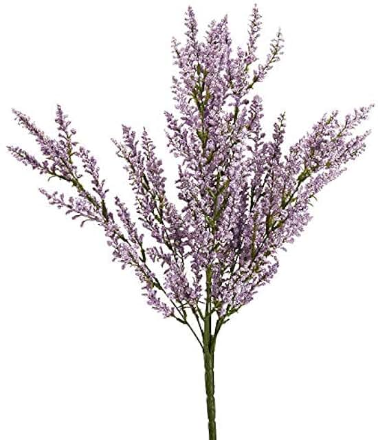 Lavender Artificial Heather Bush for Decorations