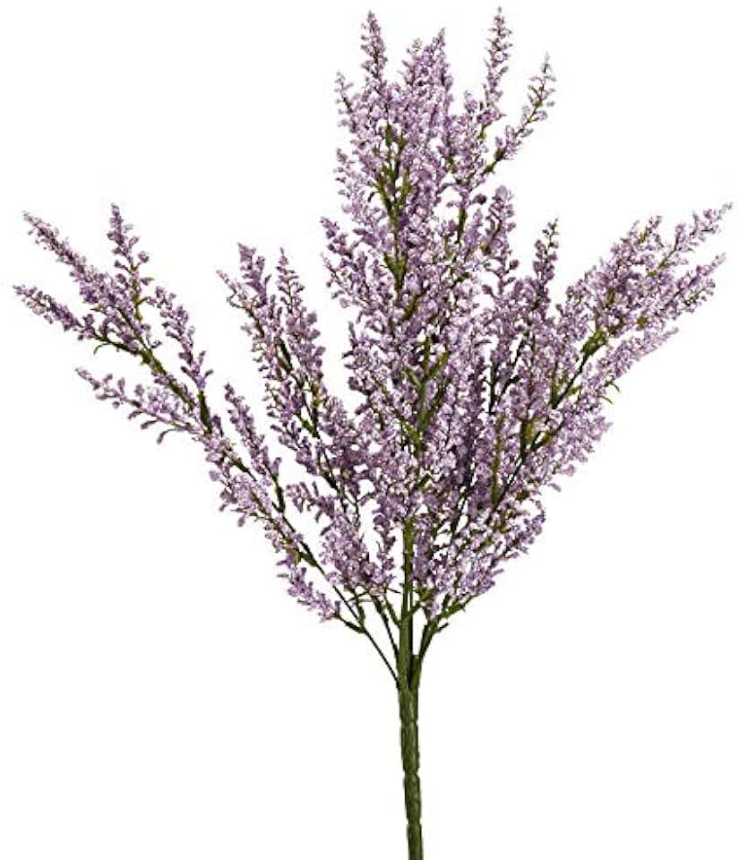 Lavender Artificial Heather Bush for Decorations