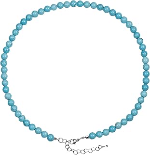 Turquoise Beaded Necklace for Women, December Birthstone, Gift
