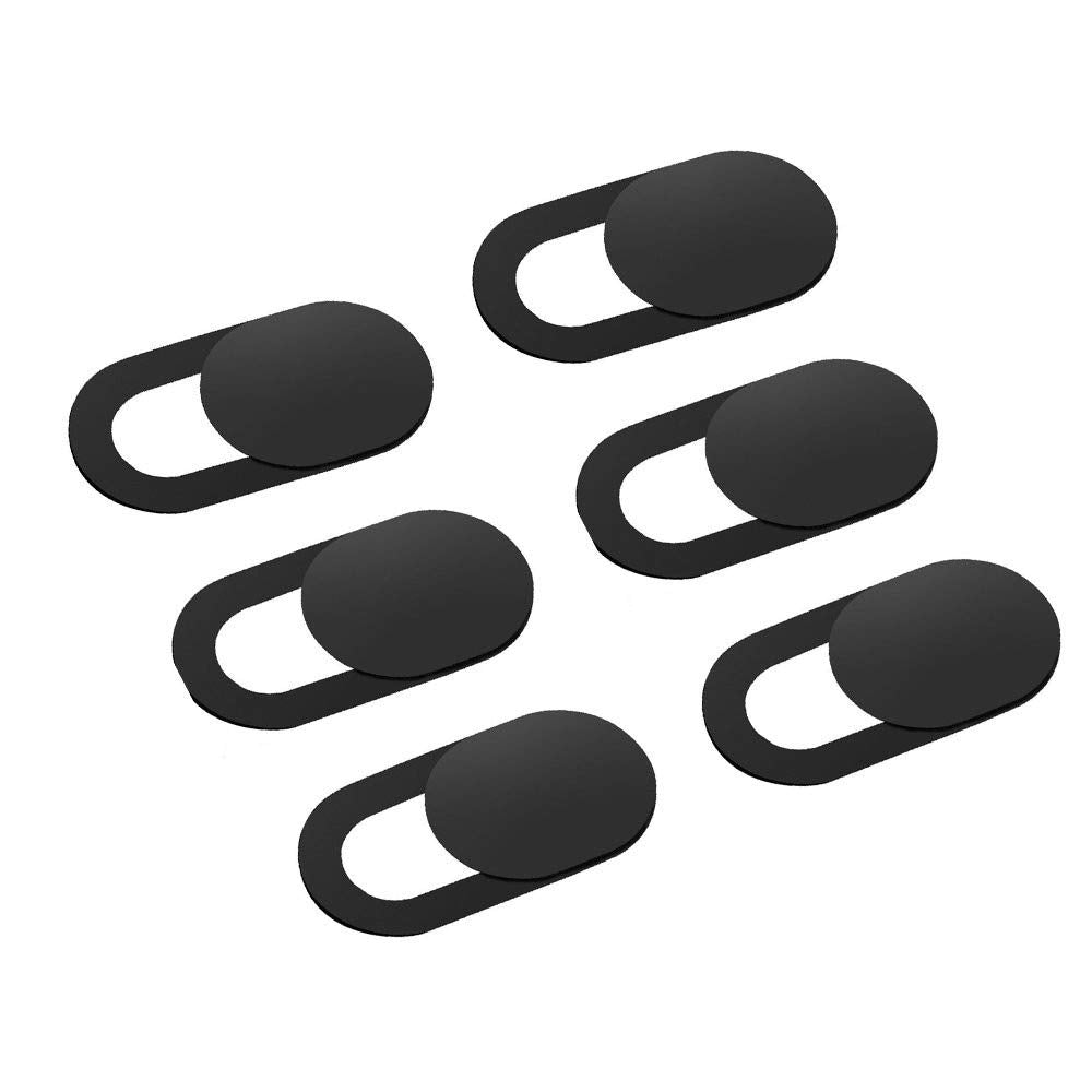 Ultra Thin Webcam Cover Slide for Laptop and Desktop (6 Pack)