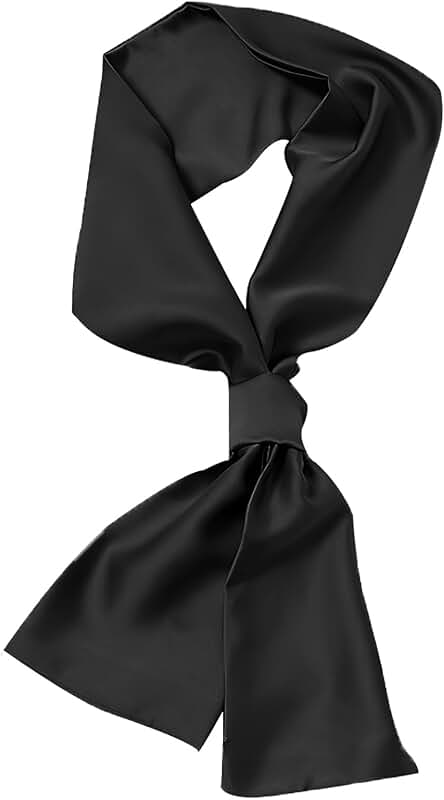 Silky Satin Hair and Bag Scarf for Women