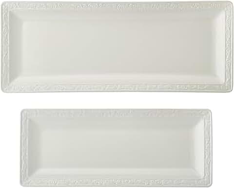 Italian Countryside Serving Platter Set of 2