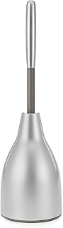 Stainless Steel Toilet Plunger with Caddy