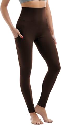 High Waist Workout Leggings with Pockets for Women