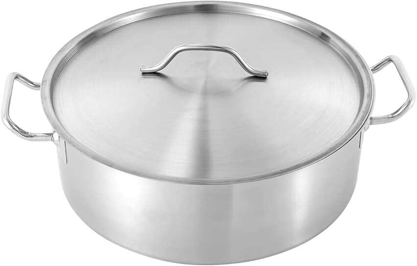11 Quart Stainless Steel Stock Pot with Lid