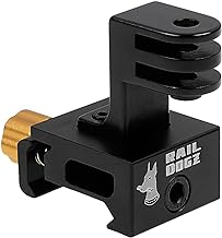 All-Metal 3-Prong Side Rail Mount for Camera Accessories
