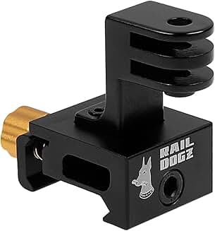 All-Metal 3-Prong Side Rail Mount for Camera Accessories