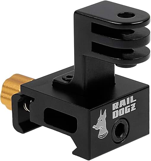 All-Metal 3-Prong Side Rail Mount for Camera Accessories