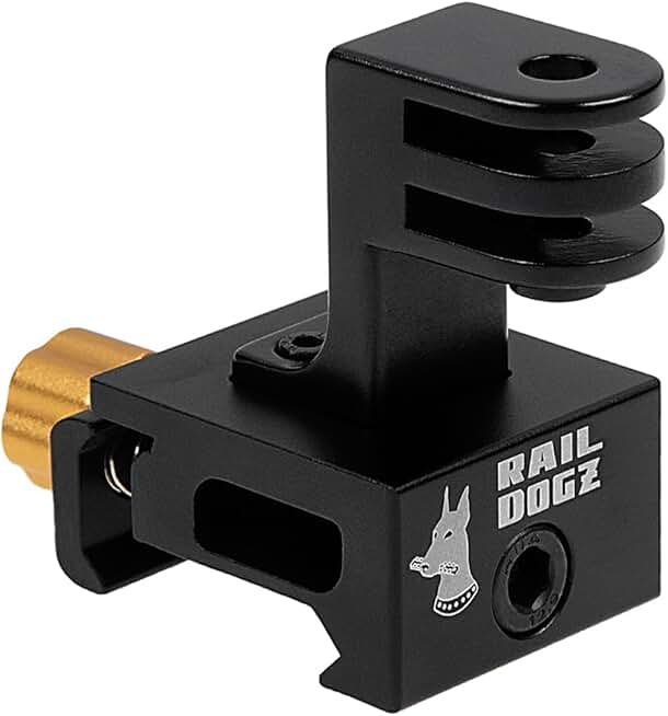 All-Metal 3-Prong Side Rail Mount for Camera Accessories