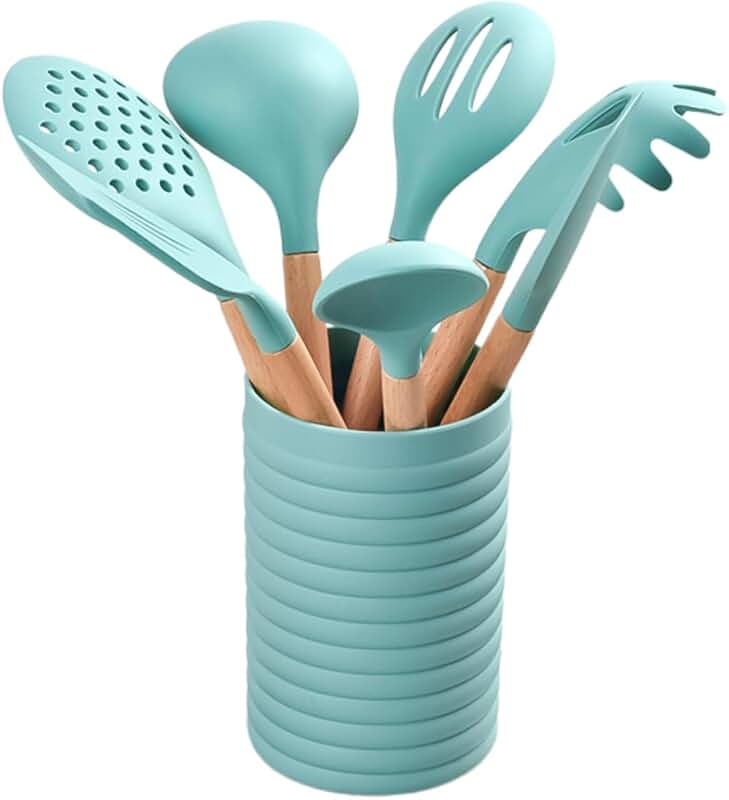 24-Piece Small Wire Whisk and Silicone Spatula Set