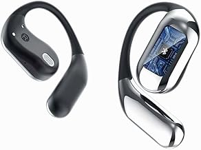 Open Ear Bone Conduction Headphones with Touch Screen and Waterproof Design