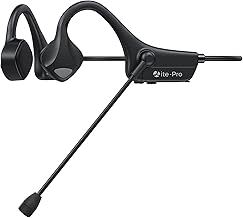 Wireless Bone Conduction Headset with Mic for Office and Calls