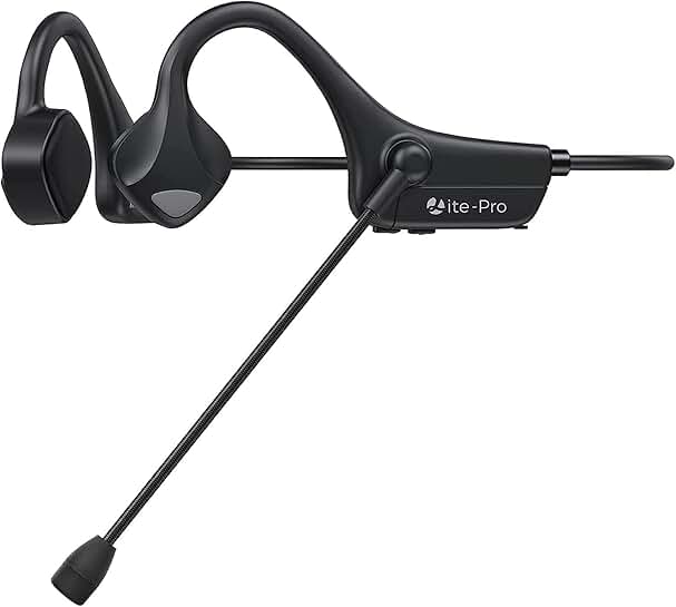 Wireless Bone Conduction Headphones with Mic for Running and Cycling
