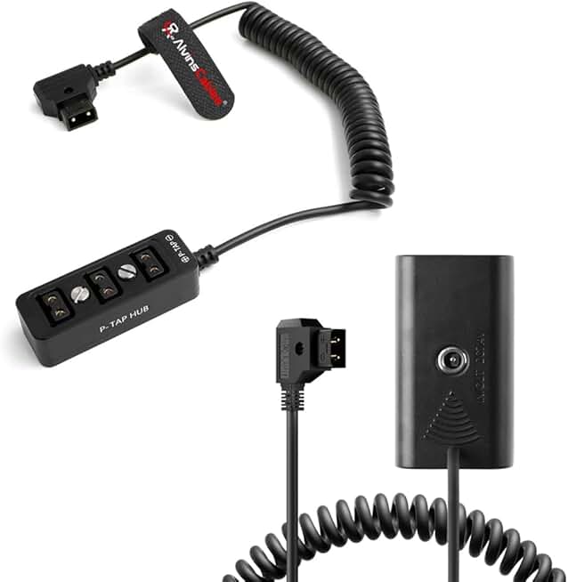 50cm D-tap Splitter Power Cable with 3 Ports