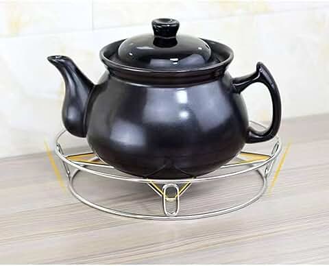 Hot Pot Stand and Trivet for Kitchen Cooking