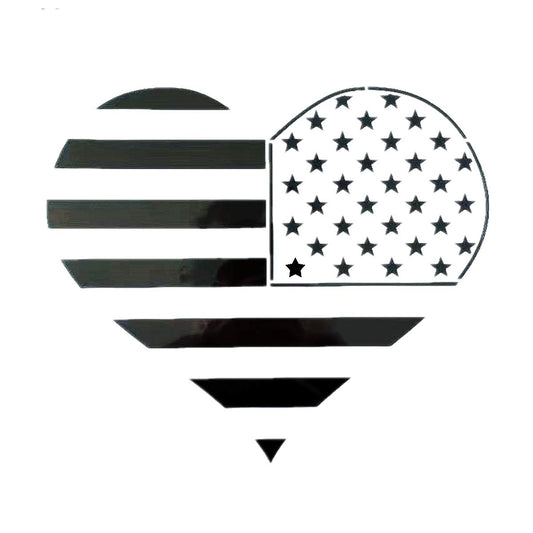 Large Patriotic Flag and Map Mylar Template 12x12 inches