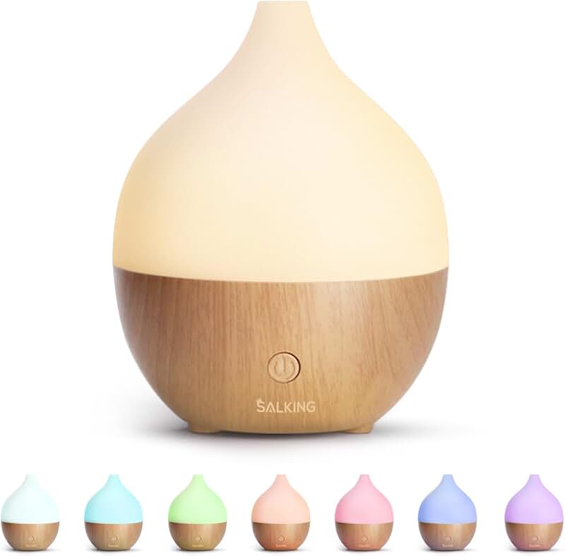 Small 100ml Ultrasonic Essential Oil Diffuser with Auto Shut-Off