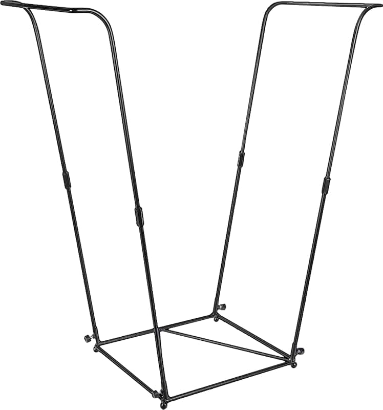 Metal trash bag holder for 30-45 gallon bags