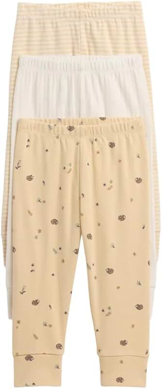Baby unisex pull-on pants pack