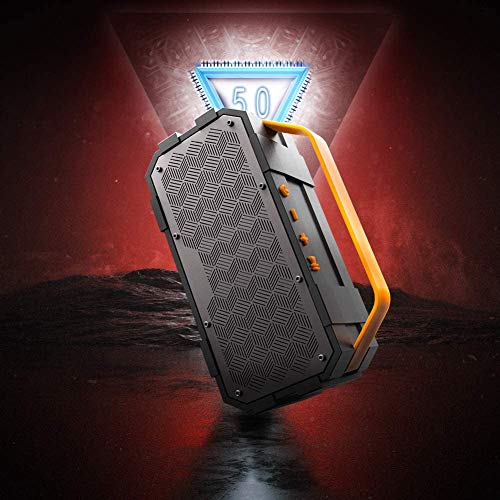 Bluetooth Speaker, M90 Portable Bluetooth Speaker with 30W Stereo Sound and Deep Bass,Long-Term Playback,Bluetooth 5.0 100ft Wireless Range, Support TF Card/AUX, Built-in Mic, for Home.