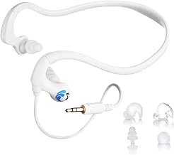 Waterproof Wired Headphones with 11 Earbuds in 4 Styles