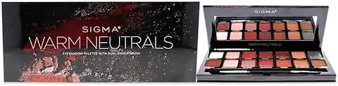 Warm Neutrals Eyeshadow Palette with 14 Shades