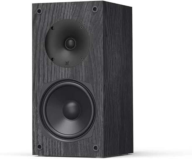 Bookshelf Speaker with Powerful Bass and High-Performance Audio
