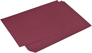 Burgundy Solid Color Cardstock, 11.7" x 16.5", 20 sheets