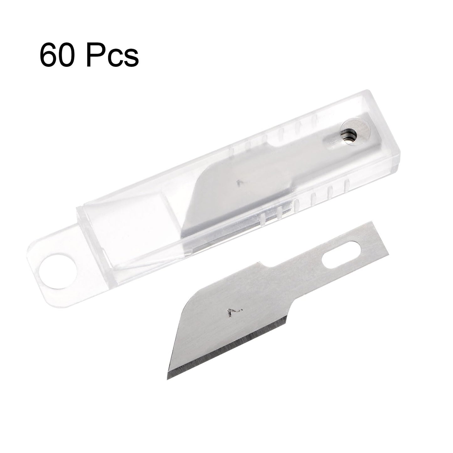 100pcs Hobby Knife Replacement Blades for DIY Art Cutting Carving Scrapbooking