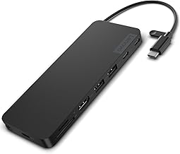 USB-C Slim Travel Dock with 8 Ports and 4K Support