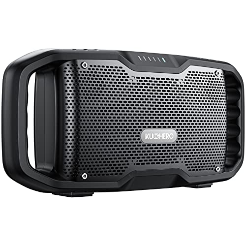 Bluetooth Speakers, 50W Loud Portable Speaker with Subwoofers, 30H Playtime, Ex-bass Technology, 100 Speakers Multiple Pairing, IPX5 Waterproof Outdoor Speaker for Beach/Pool/Party/Camping/Yard