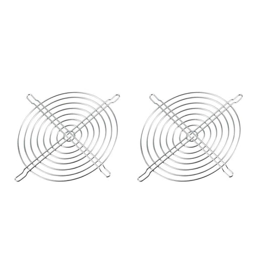 Metal Fan Grills for 150mm x 150mm Cases, Pack of 2