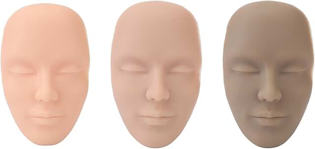 Practice Face Skin Set for Microblading Training