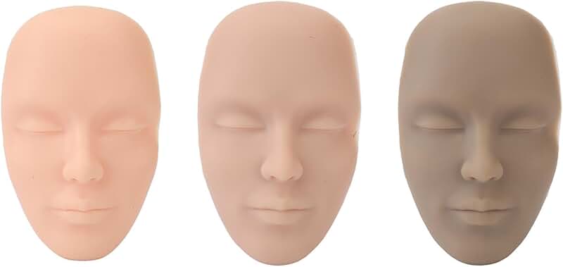 Practice Face Skin Set for Microblading Training