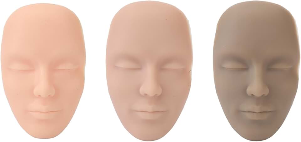 Practice Face Skin Set for Microblading Training